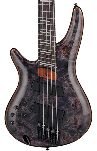 Solid body electric bass Ibanez Workshop SRMS805L DTW 5-String LH - Deep Twilight
