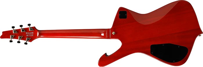 Ibanez Ic420fm Crs Iceman 2h Ht Jat - Cherry Sunburst - Retro rock electric guitar - Variation 1