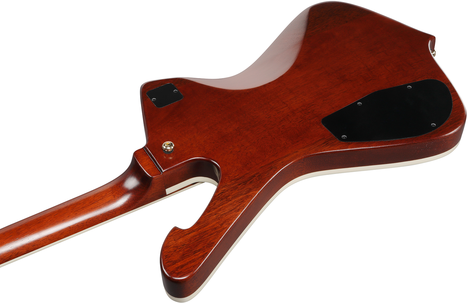 Ibanez Ic420mfm Cml Iceman 2h Ht Mn - Caramel Burst Low Gloss - Retro rock electric guitar - Variation 3