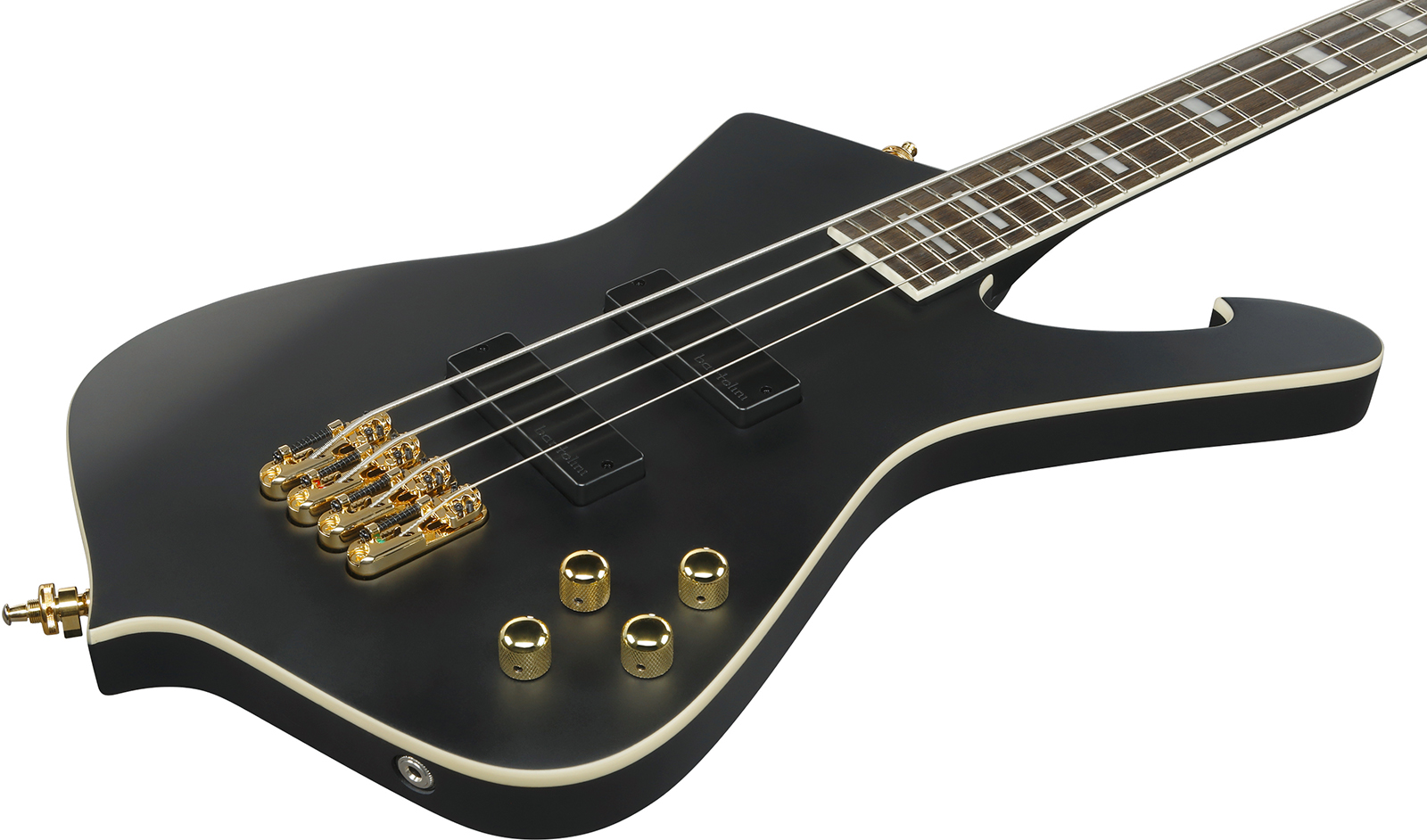 Ibanez Icb620 Bkf Iceman Active Pp - Black Flat - Solid body electric bass - Variation 2