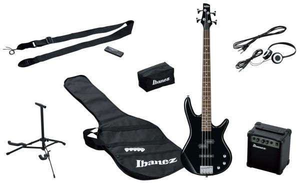 Electric bass set Ibanez IJSR190 Jumpstart Bass Pack - Black