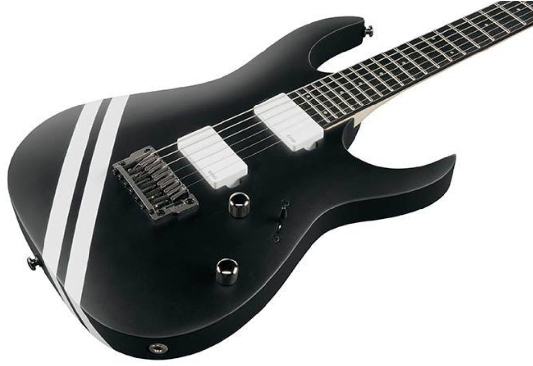 Ibanez Jb Brubaker Jbbm30 Bkf Signature Hh Emg Ht Eb - Black Flat - Str shape electric guitar - Variation 2