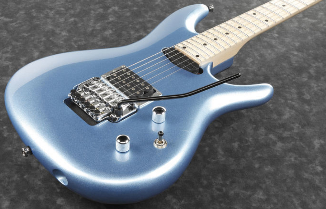 Ibanez Joe Satriani Js140m Sdl Signature Hst Fr Mn - Soda Blue - Str shape electric guitar - Variation 2