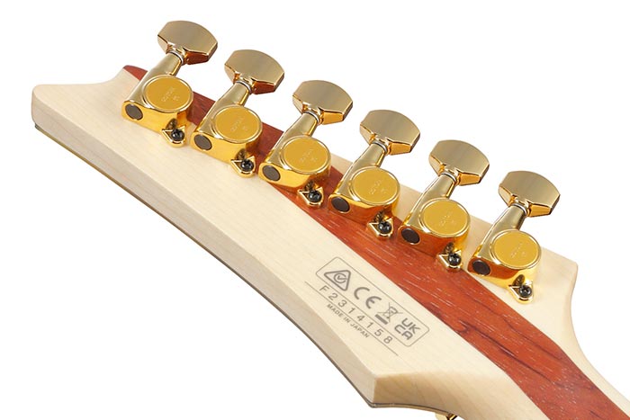 Ibanez Joe Satriani Js1gd Jap Signature 1h Sustainiac Fr Rw - Gold - Str shape electric guitar - Variation 6