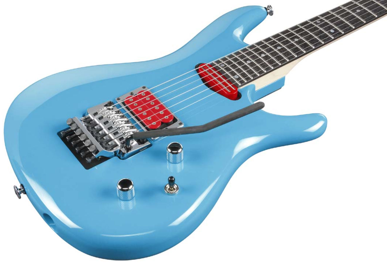 Ibanez Joe Satriani Js2410 Syb Prestige Jap Signature 2h Fr Rw - Sky Blue - Str shape electric guitar - Variation 2