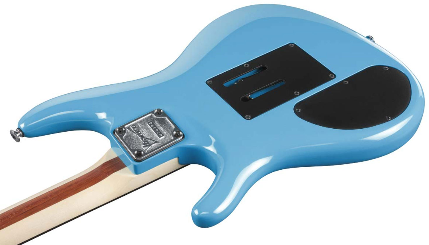 Ibanez Joe Satriani Js2410 Syb Prestige Jap Signature 2h Fr Rw - Sky Blue - Str shape electric guitar - Variation 3
