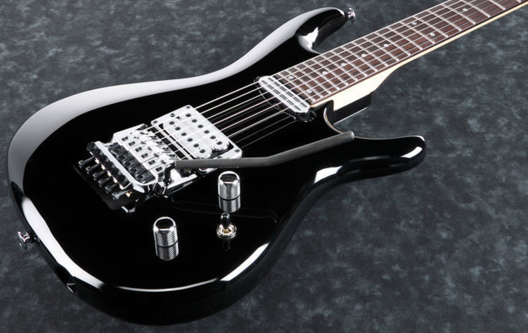 Ibanez Joe Satriani Js2450 Mcb Prestige Japan  Hh Dimarzio Fr Rw - Muscle Car Black - Str shape electric guitar - Variation 2