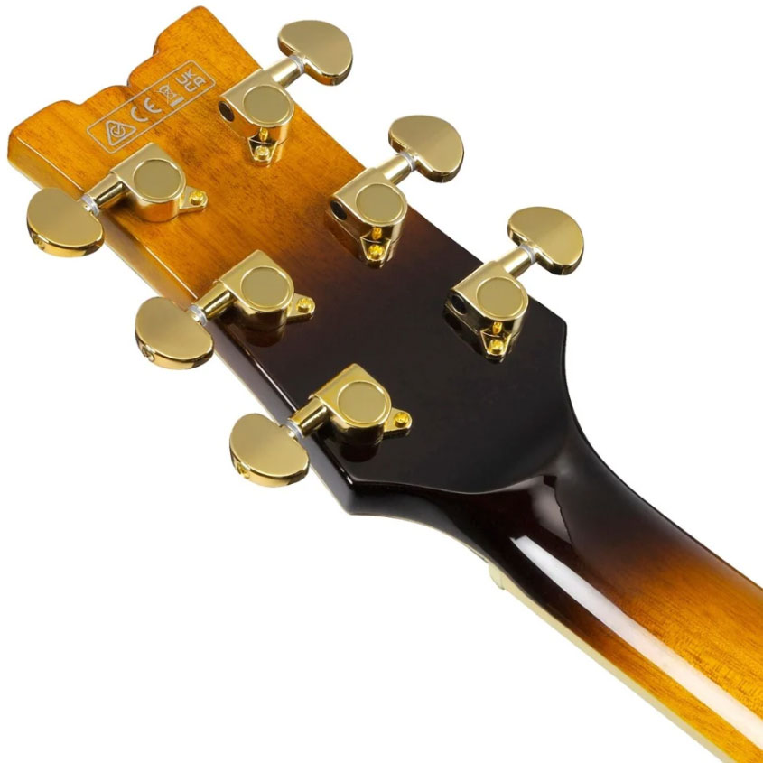Ibanez John Scofield Jsm10em Ttb Signature 2h Ht Wal - Two-tone Burst - Semi-hollow electric guitar - Variation 5