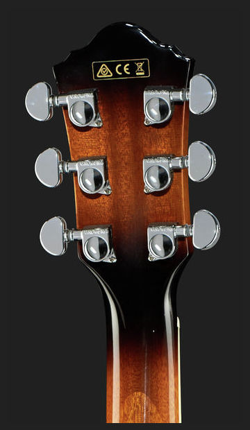Ibanez Joe Satriani Jsa5 Vb Cw Epicea Acajou Rw - Vintage Sunburst - Acoustic guitar & electro - Variation 11