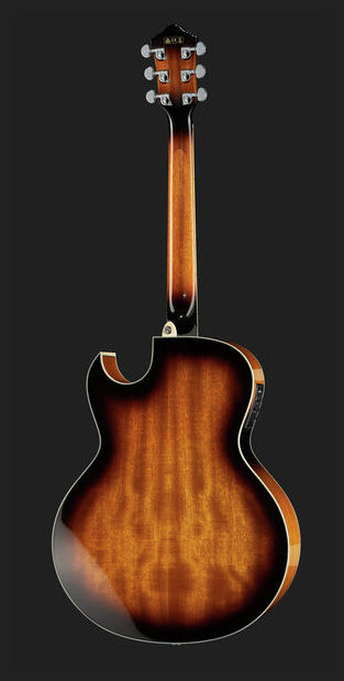 Ibanez Joe Satriani Jsa5 Vb Cw Epicea Acajou Rw - Vintage Sunburst - Acoustic guitar & electro - Variation 2