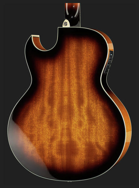 Ibanez Joe Satriani Jsa5 Vb Cw Epicea Acajou Rw - Vintage Sunburst - Acoustic guitar & electro - Variation 9