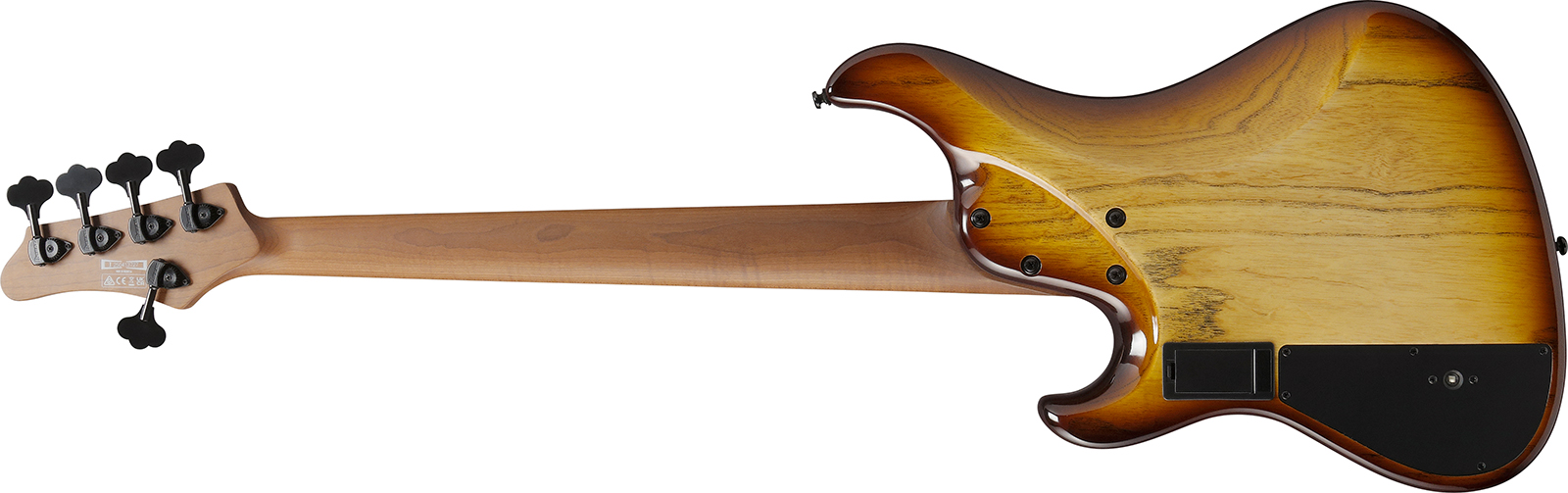 Ibanez Mdm1305 Nab Mode 5c Active Mn - Natural Stained Amber Burst - Solid body electric bass - Variation 1