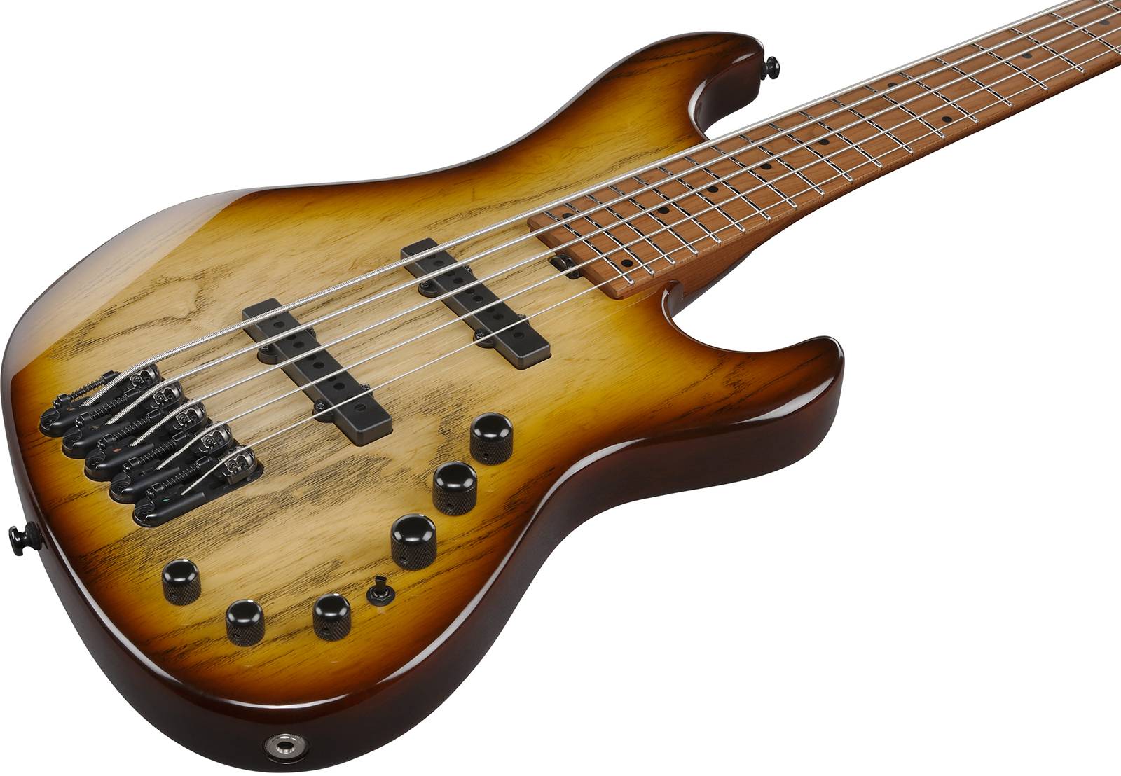 Ibanez Mdm1305 Nab Mode 5c Active Mn - Natural Stained Amber Burst - Solid body electric bass - Variation 2