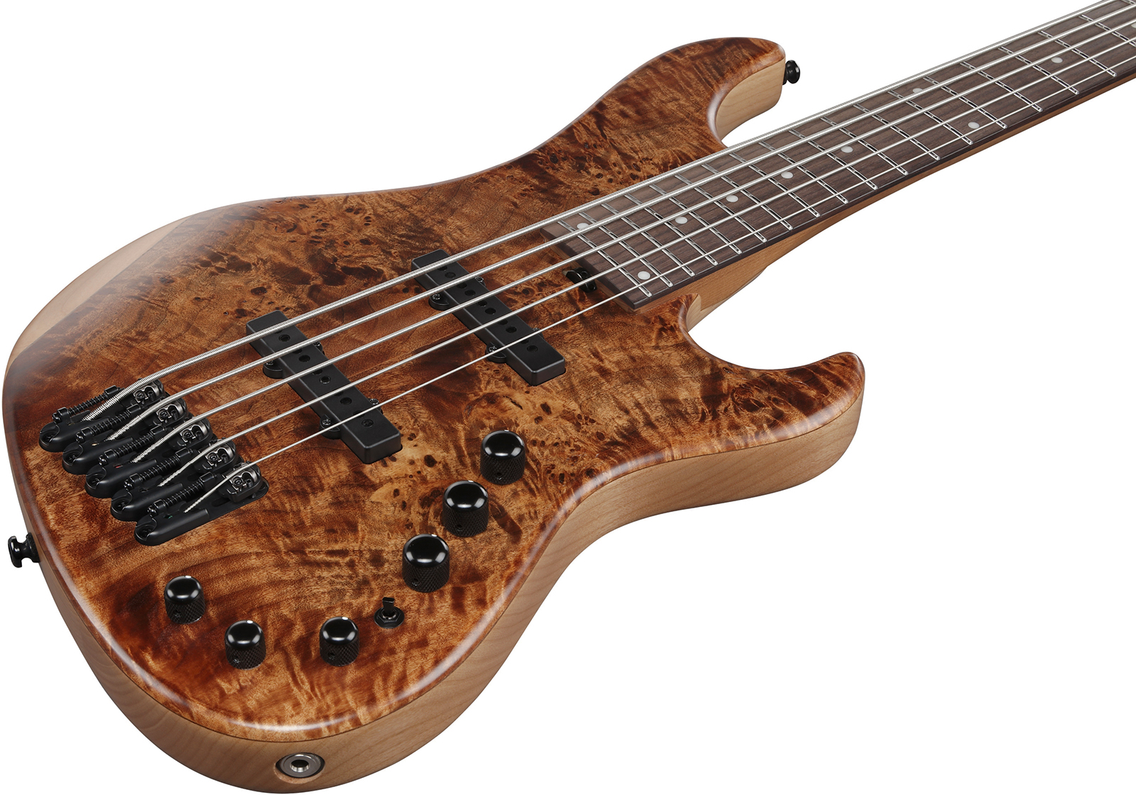 Ibanez Mdm1605 Nml Mode 5c Active Rw - Natural Mocha Low Gloss - Solid body electric bass - Variation 2