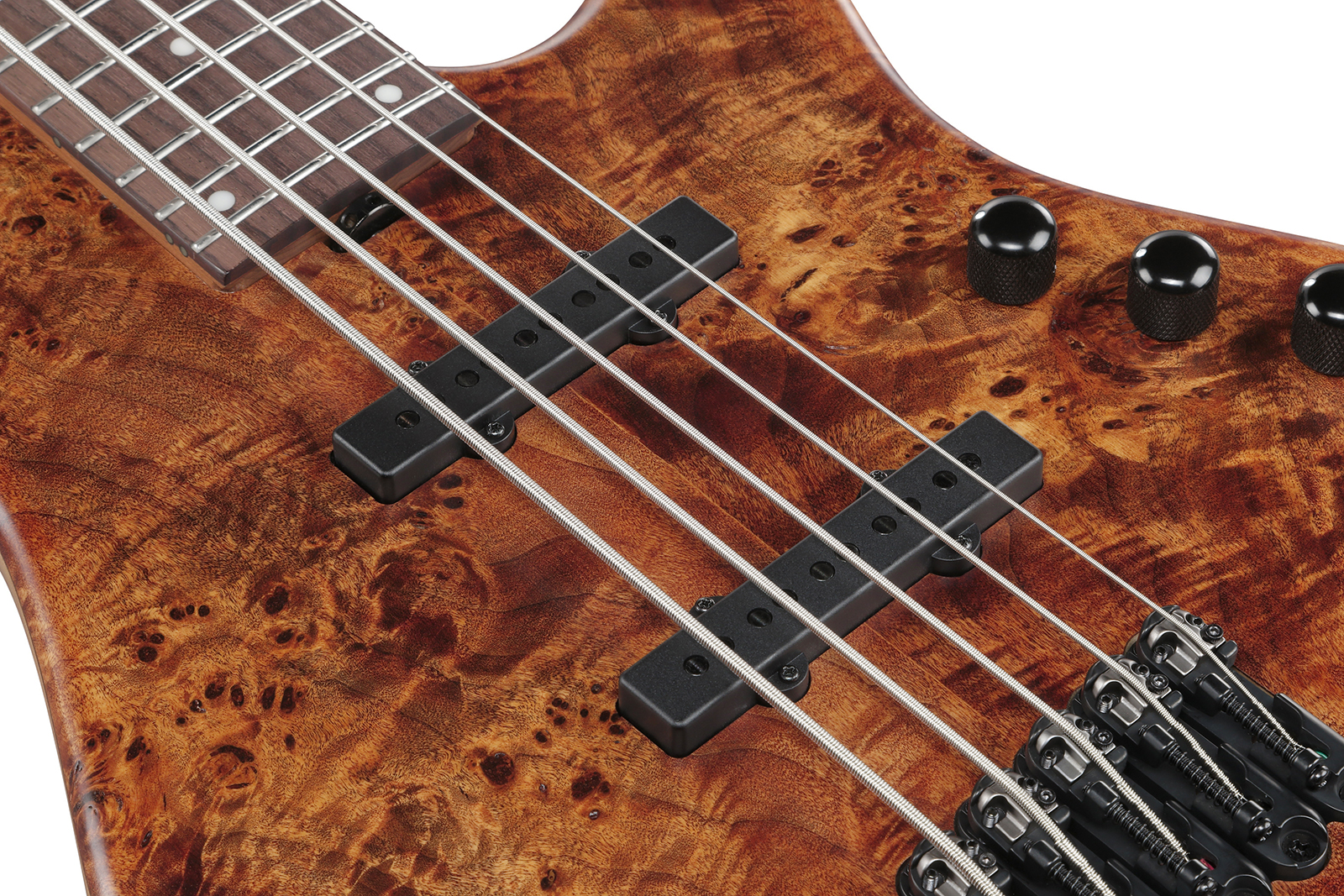 Ibanez Mdm1605 Nml Mode 5c Active Rw - Natural Mocha Low Gloss - Solid body electric bass - Variation 3