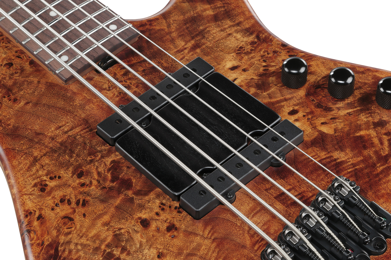 Ibanez Mdm1605 Nml Mode 5c Active Rw - Natural Mocha Low Gloss - Solid body electric bass - Variation 4