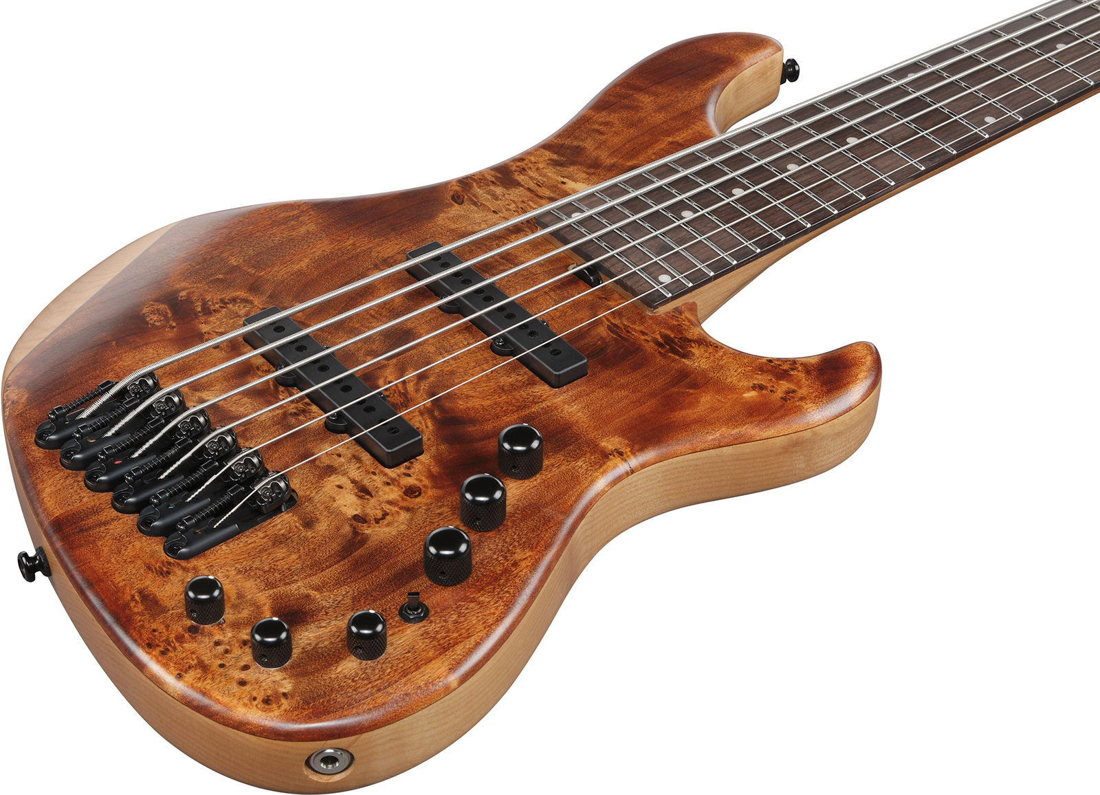 Ibanez Mdm1606 Nml Mode 6c Active Rw - Natural Mocha Low Gloss - Solid body electric bass - Variation 2