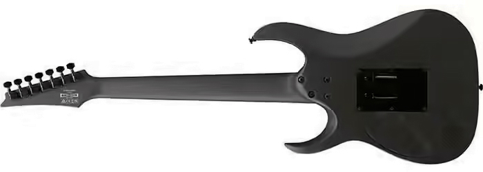 Ibanez Munky Apex K7yin Signature 7c 2h Dimarzio Fr Eb - Black - Signature electric guitar - Variation 1