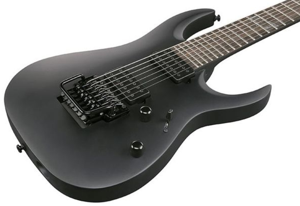 Ibanez Munky Apex K7yin Signature 7c 2h Dimarzio Fr Eb - Black - Signature electric guitar - Variation 2