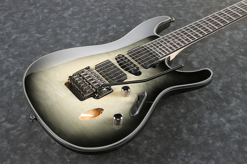 Ibanez Nita Strauss Jiva10 Dsb Signature Hsh Dimarzio Fr Eb - Deep Space Blonde - Str shape electric guitar - Variation 1