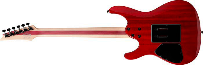 Ibanez Nita Strauss Jiva10r Trc Signature Hsh Dimarzio Fr Eb - Torch Red - Str shape electric guitar - Variation 1