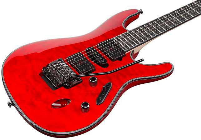 Ibanez Nita Strauss Jiva10r Trc Signature Hsh Dimarzio Fr Eb - Torch Red - Str shape electric guitar - Variation 2