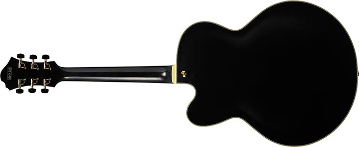 Ibanez Pat Metheny Pm3c Bkl Signature 1s Ht Eb - Black Low Gloss - Hollow-body electric guitar - Variation 1