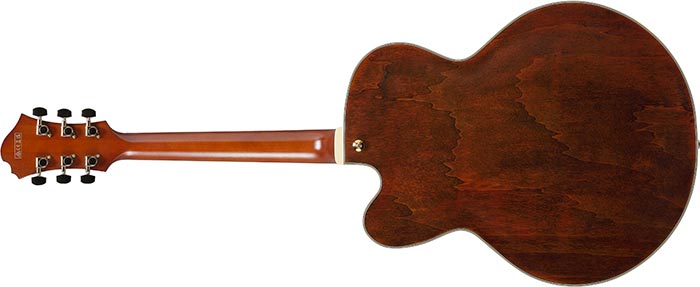 Ibanez Pat Metheny Pm3c Nal Signature 1s Ht Eb - Natural Amber Low Gloss - Hollow-body electric guitar - Variation 1
