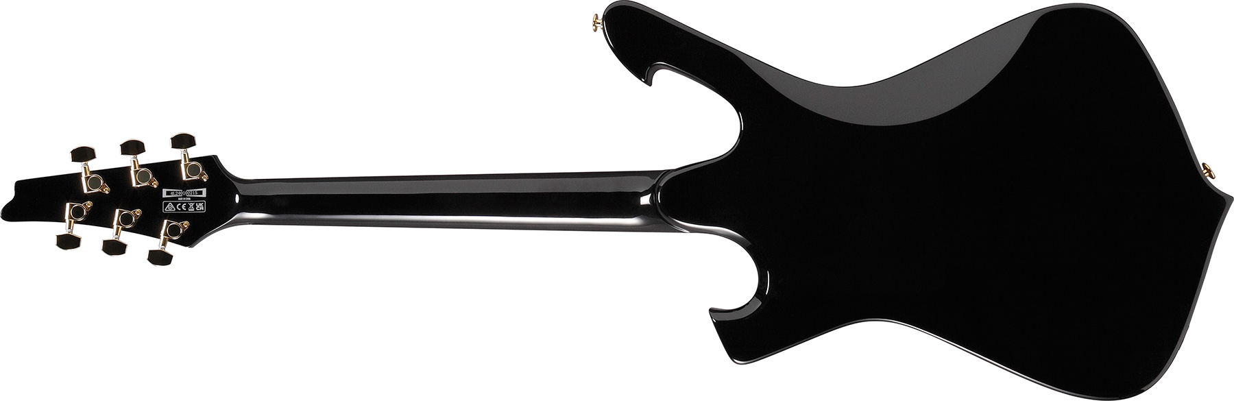 Ibanez Paul Gilbert Frm350 Bk Signature 2h Ht Eb - Black - Signature electric guitar - Variation 1