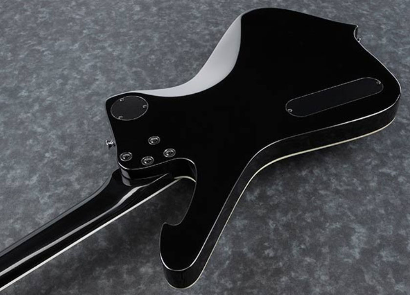 Ibanez Paul Stanley Ps60 Bk Signature Hh Ht Pur - Black - Metal electric guitar - Variation 3