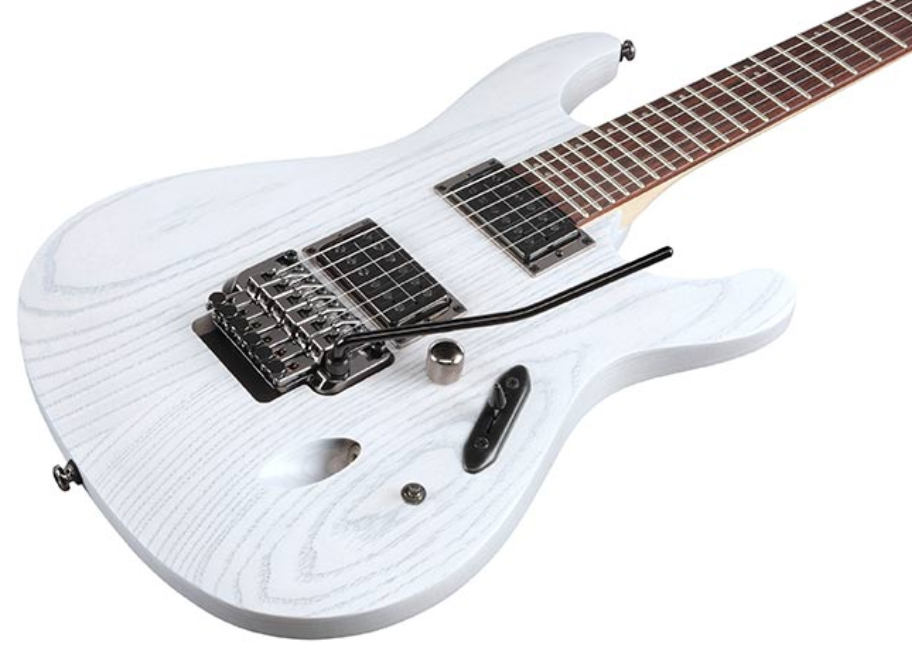 Ibanez Paul Waggoner Pwm20 Signature Hh Fr Rw - White Stain - Str shape electric guitar - Variation 2