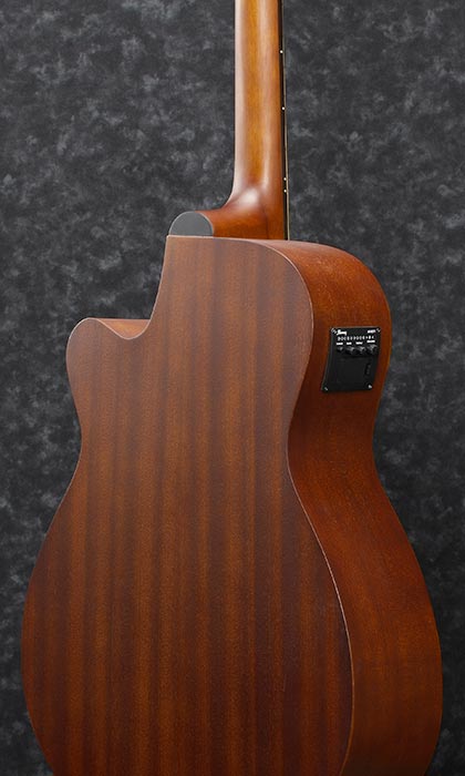 Ibanez Pc12mhce Opn Pf Series Grand Concert Cw Tout Sapele Nan - Open Pore Natural - Electro acoustic guitar - Variation 1