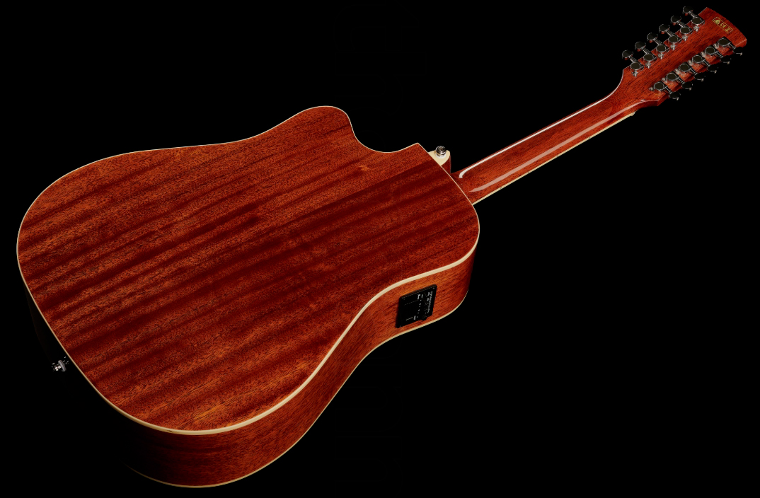 Ibanez Pf1512ece Nt Performance Dreadnought Cw 12c Epicea Acajou Lau - Natural - Folk guitar - Variation 1