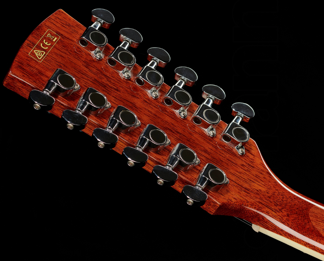 Ibanez Pf1512ece Nt Performance Dreadnought Cw 12c Epicea Acajou Lau - Natural - Folk guitar - Variation 5