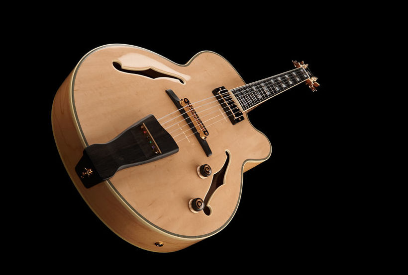 Ibanez Pat Metheny Pm200 Nt Prestige Japon Signature H Ht Eb - Natural - Hollow-body electric guitar - Variation 10