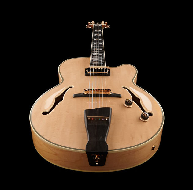 Ibanez Pat Metheny Pm200 Nt Prestige Japon Signature H Ht Eb - Natural - Hollow-body electric guitar - Variation 9