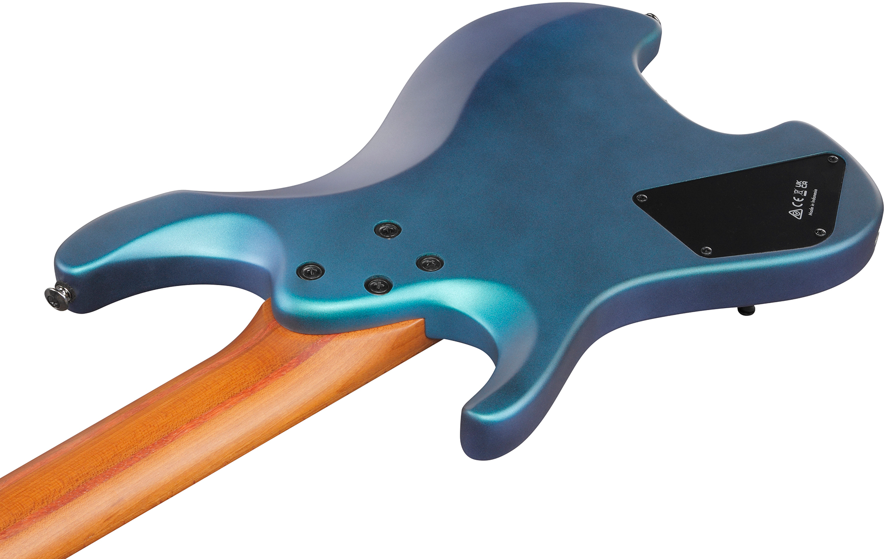 Ibanez Q547 Bmm Quest 7c Hss Ht Mn - Blue Chameleon Metallic Matte - 7 string electric guitar - Variation 3