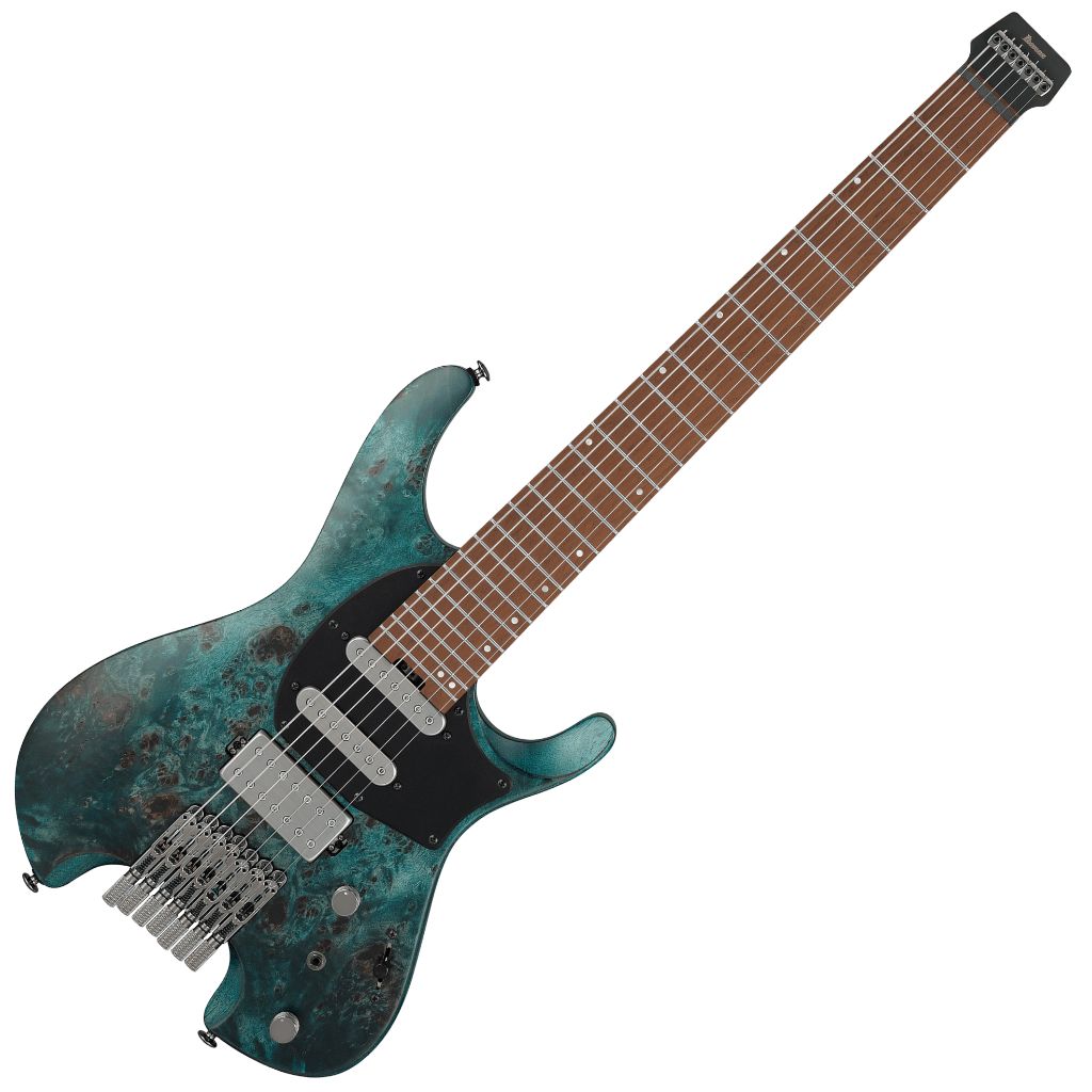 Ibanez Q547pb Col Quest Standard 7c Hss Ht Mn - Cosmic Blue Low Gloss - Travel & mini electric guitar - Variation 8