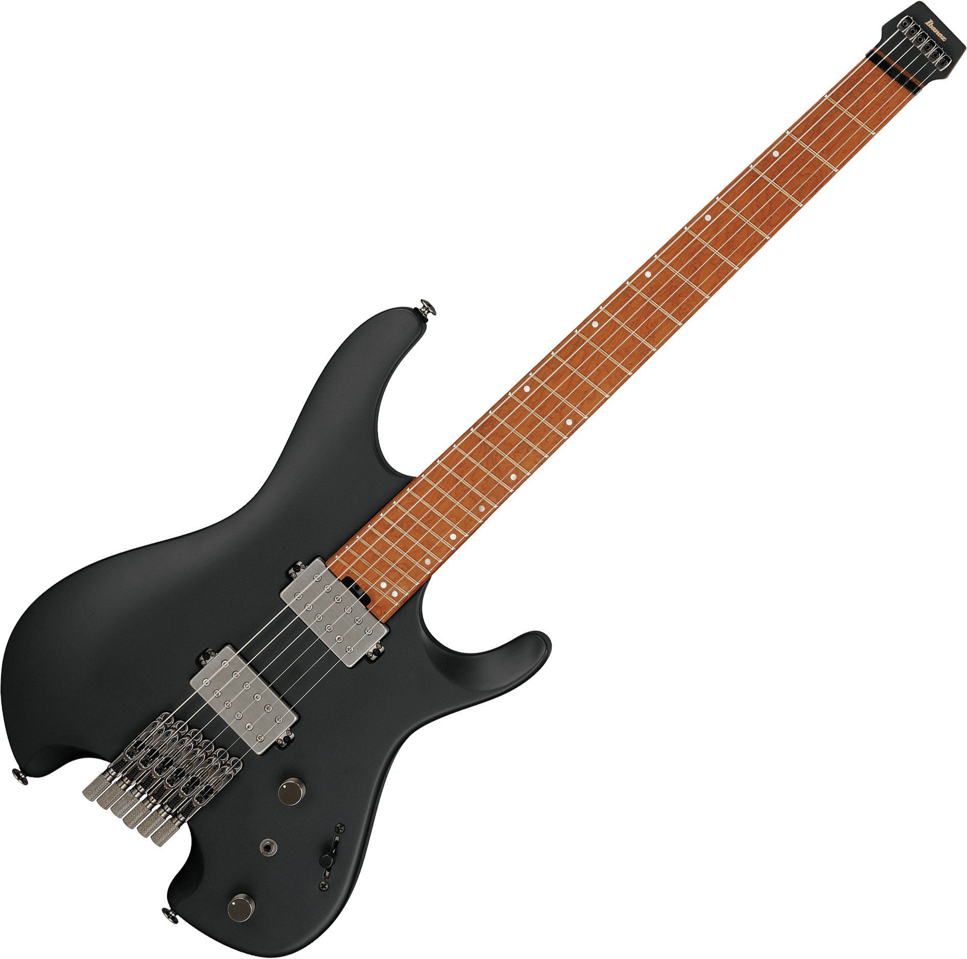 Ibanez QX52 BKF Quest - black flat Solid body electric guitar black