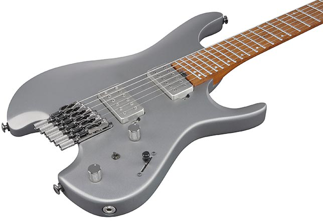 Ibanez Qx52 Mgm Quest 2h Ht Mn - Metallic Gray Matte - Multi-Scale Guitar - Variation 2