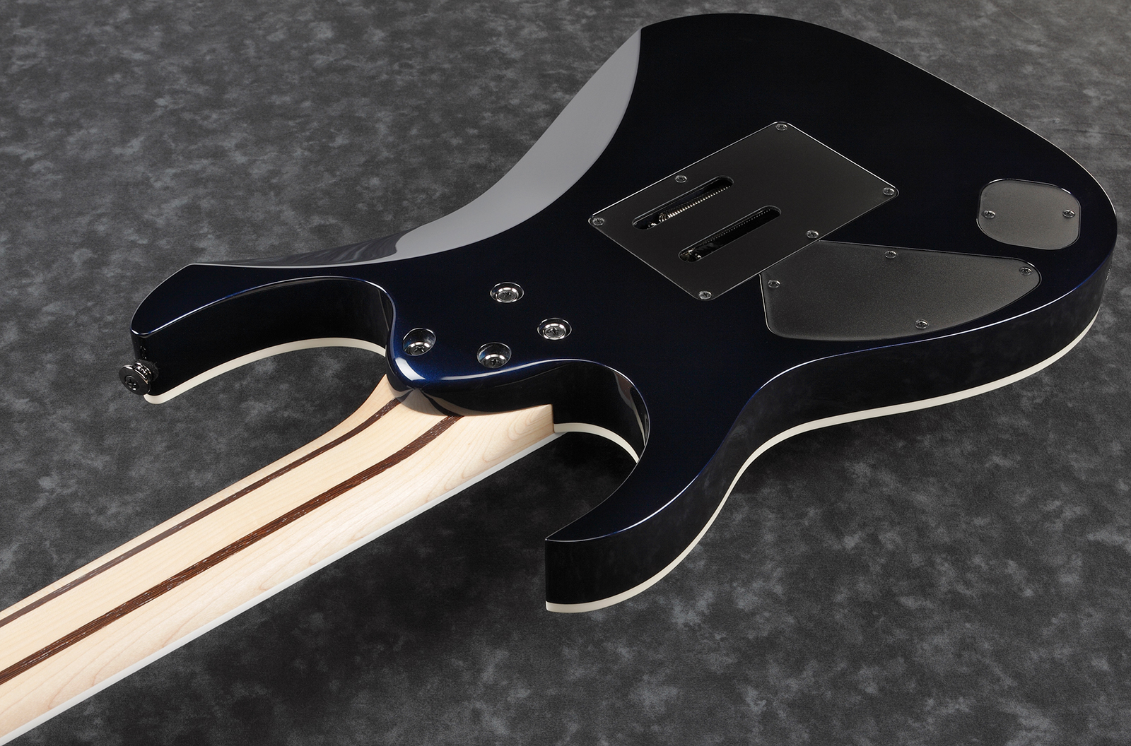 Ibanez Rg2027rxl Dtb Prestige Jap 7c Baryton 2h Dimarzio Fr Rw - Dark Tide Blue - Baritone guitar - Variation 3