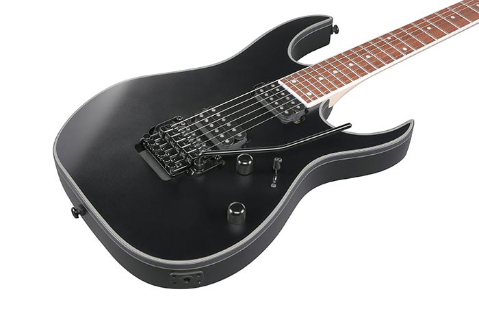 Ibanez Rg420ex Bkf Standard 2h Fr Jat - Black Flat - Str shape electric guitar - Variation 2