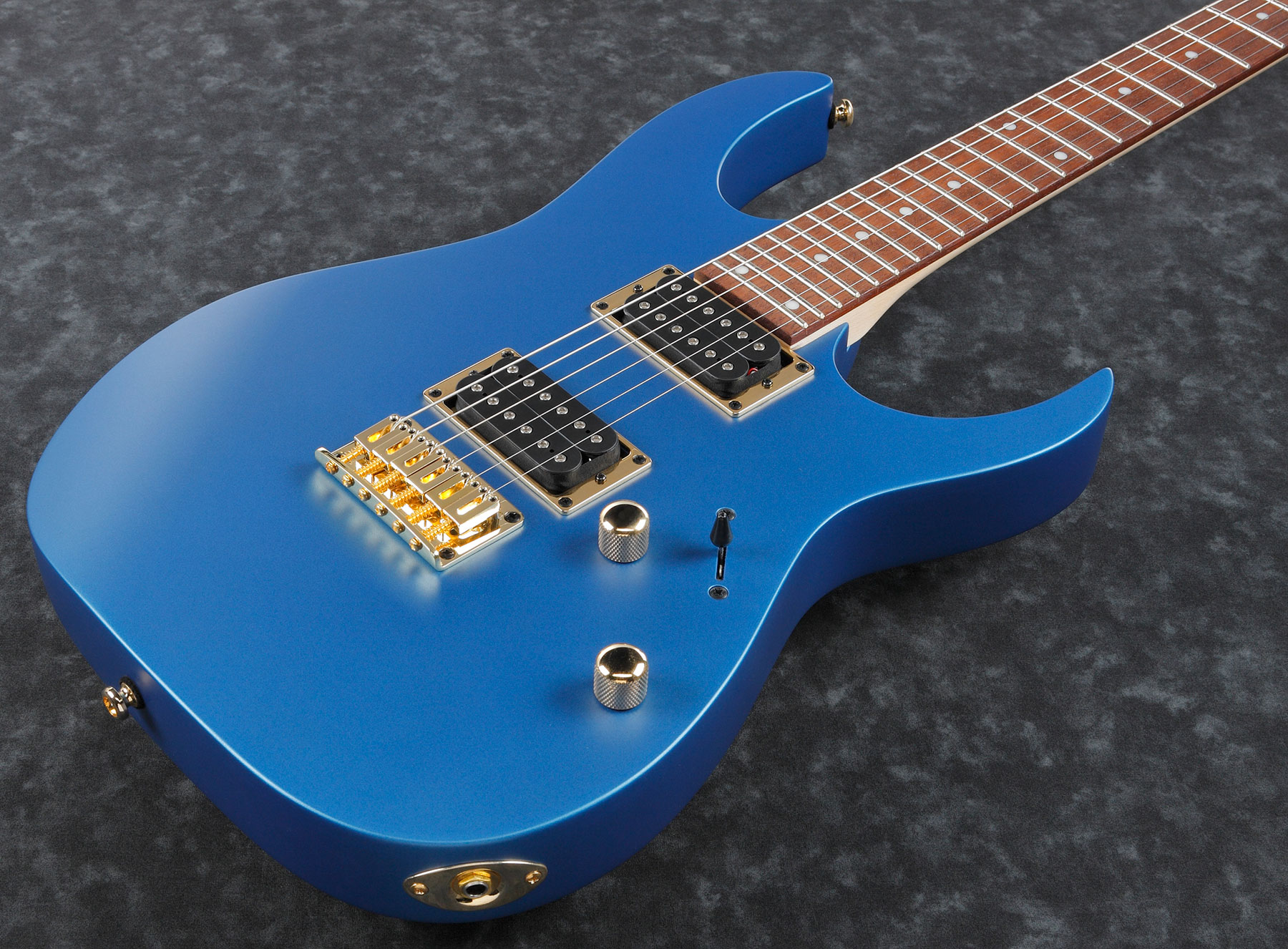Ibanez Rg421g Lbm Standard Ht Hh Jat - Laser Blue Matte - Str shape electric guitar - Variation 2
