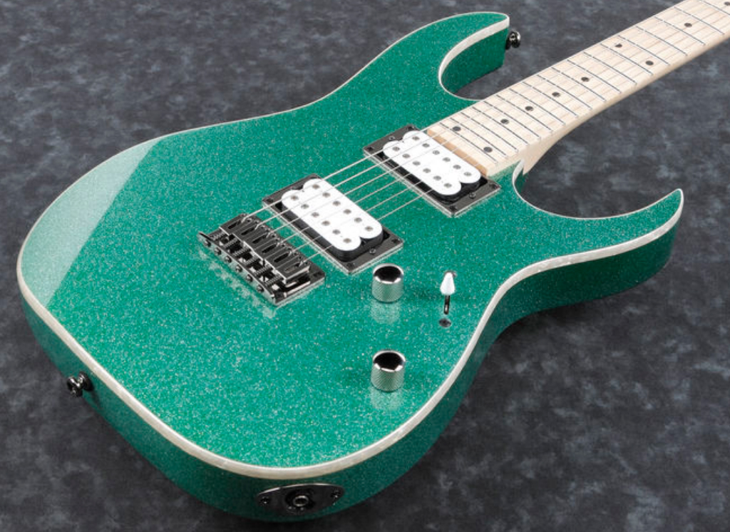 Ibanez Rg421msp Tsp Standard Ht Hh Mn - Turquoise Sparkle - Str shape electric guitar - Variation 2
