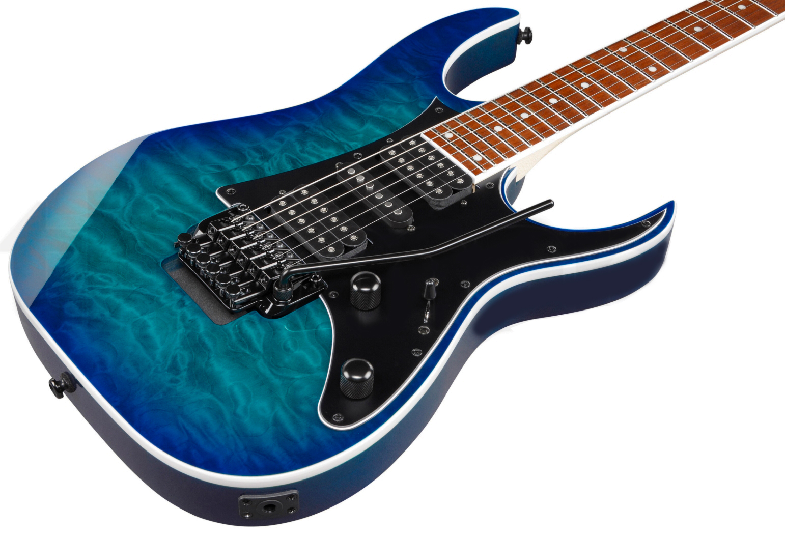 Ibanez Rg450qmb Spb Standard Hsh Trem Jat - Sapphire Blue - Str shape electric guitar - Variation 1