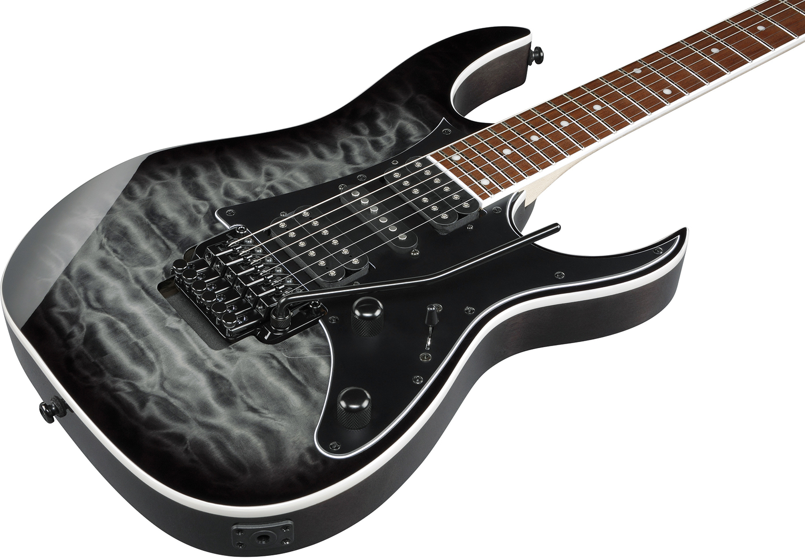 Ibanez Rg450qmb Tgb Standard Hsh Trem Jat - Transparent Gray Burst - Str shape electric guitar - Variation 2