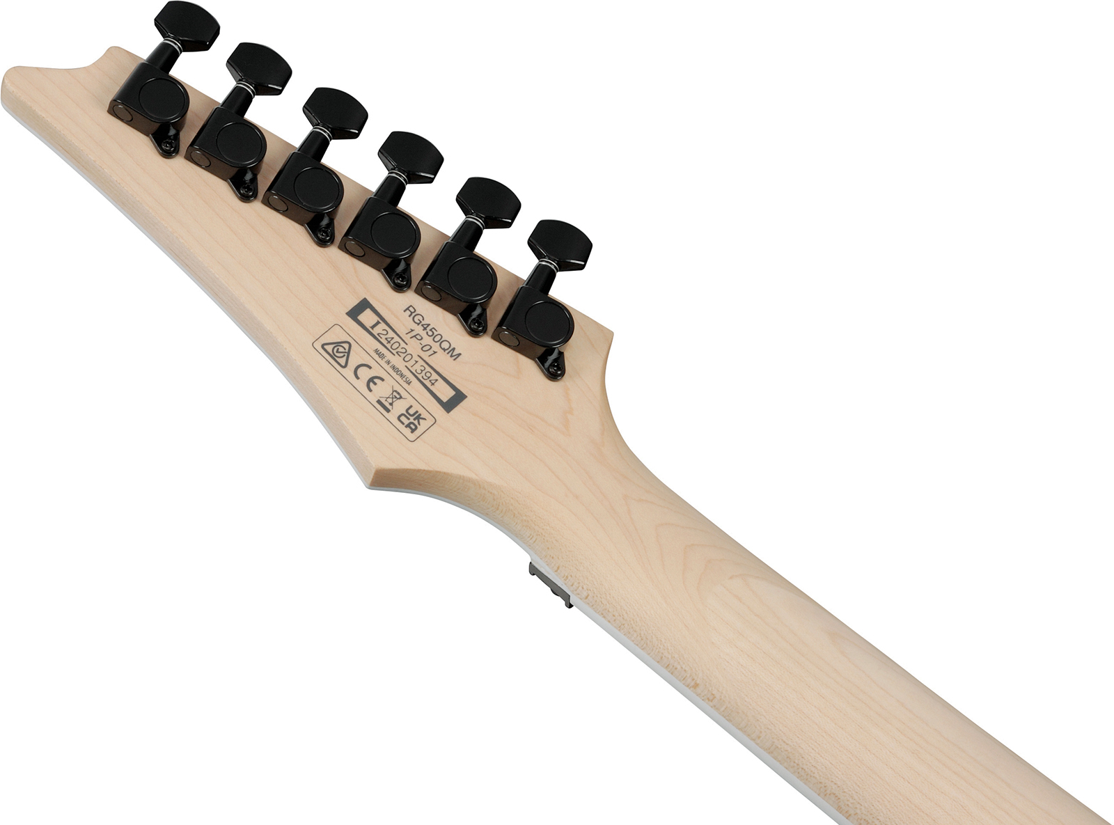 Ibanez Rg450qmb Tgb Standard Hsh Trem Jat - Transparent Gray Burst - Str shape electric guitar - Variation 4