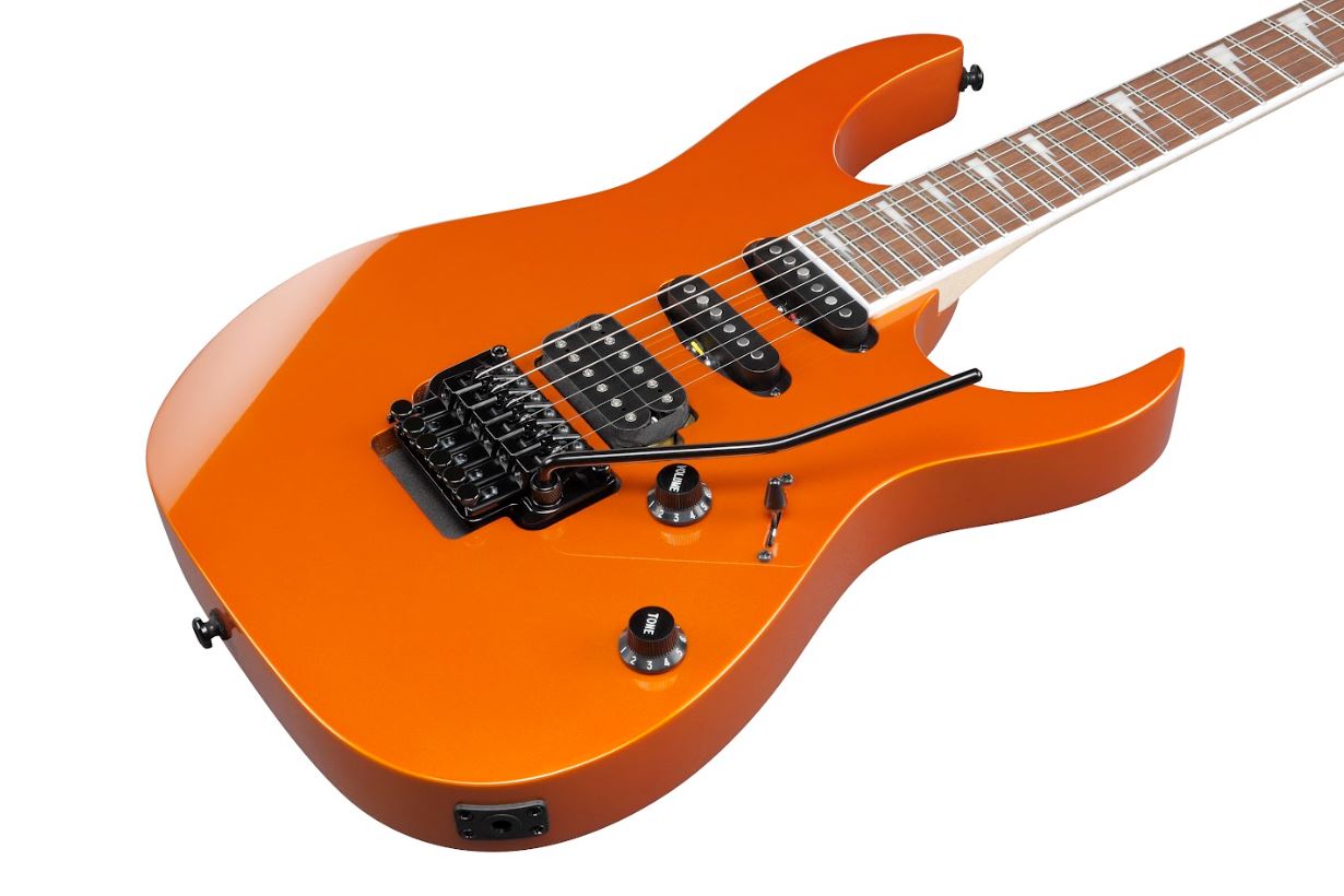 Ibanez Rg460dxrom Trem Hss Ja - Roadster Orange Metallic - Str shape electric guitar - Variation 2