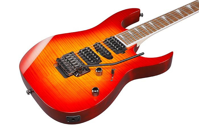 Ibanez Rg470dxfm Cs Standard Hsh Fr Jat - Cherry Sunburst - Str shape electric guitar - Variation 2