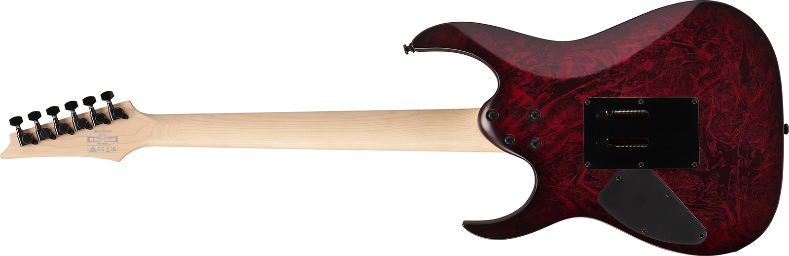 Ibanez Rg470dxw Wzm Standard Hsh Fr Jat - Wine Red Frozen Matte - Str shape electric guitar - Variation 1